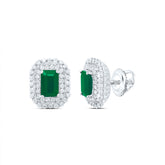 1/2CTW-DIA ANA M 6X4MM EM-EM NAT GEM EARRING